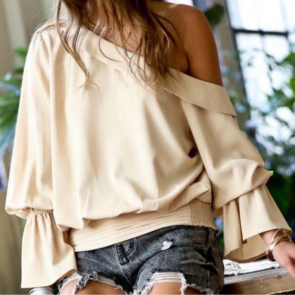 Off shoulder blouse size L